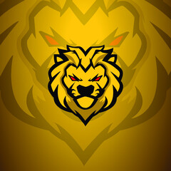 lion mascot logo