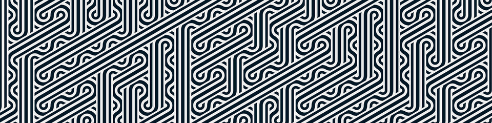 Fototapeta premium Colour Hexagon Tile Connection art background design illustration