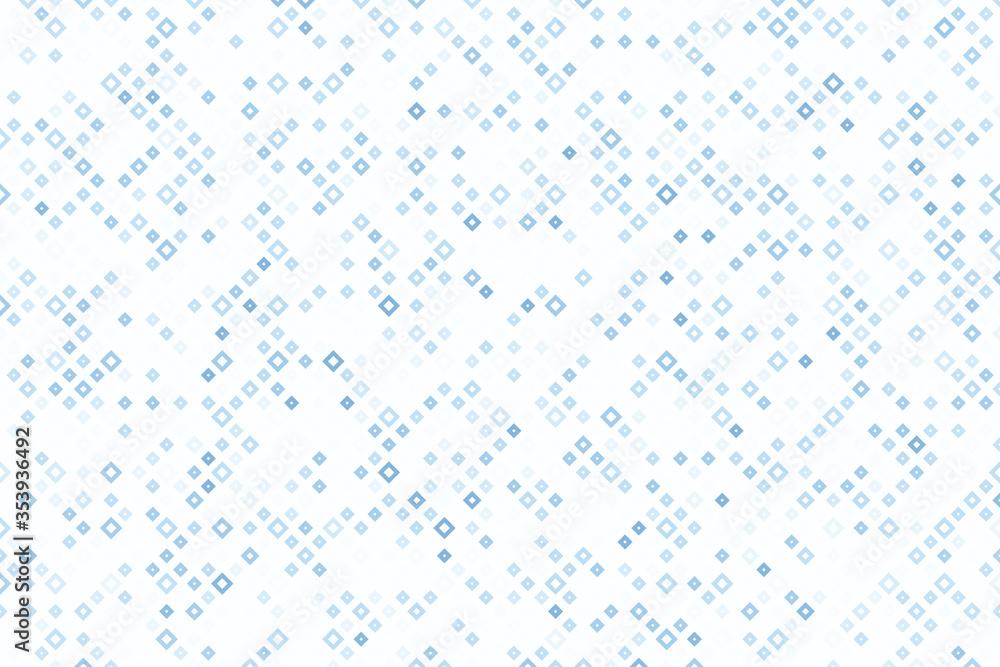 Poster abstract background consisting of different squares and pixels and cubes.