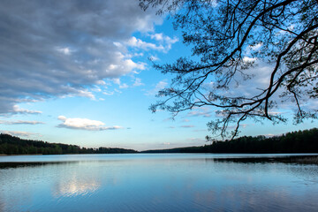 Lake and sky