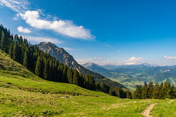Mountain tour in the Allgau Alps