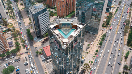 Fototapeta premium Hotel desde arriba