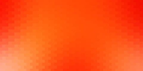 Fototapeta premium Light Orange vector background with rectangles. New abstract illustration with rectangular shapes. Modern template for your landing page.