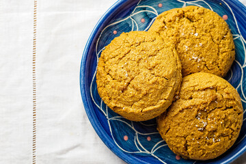 Salted peanut butter cookies