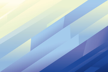 Obraz premium Flat vector illustration with geometric abstract shapes for banner flyer or website modern minimalist design