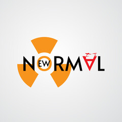 new normal concept vector illustration