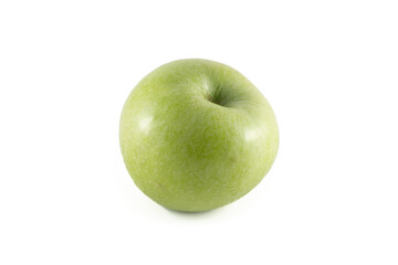 green apple isolated on white