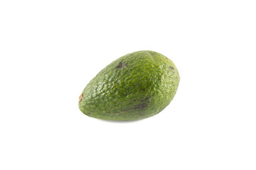 avocado isolated on white