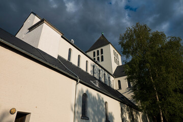 Fototapeta na wymiar Benediktiner Abtei in Aachen Kornelimünster