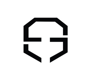 s and r logo letter designs