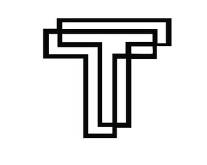 creative t logo letters and logo designs