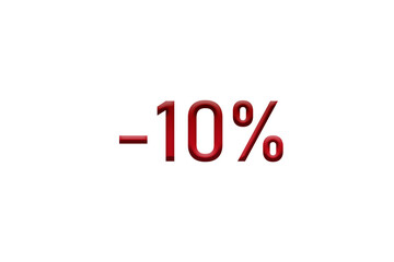Percentage discount on sales in stores