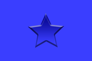Obraz premium Just stars on colorful backgrounds