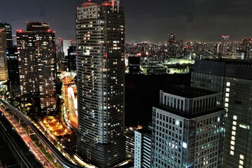 Fototapeta na wymiar 東京センタービルからの夜景