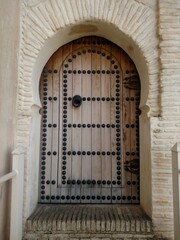 morocco castle door fes city