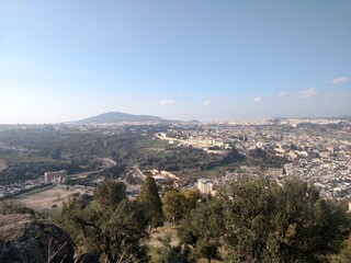 Obraz premium morocco fes city lovely high view