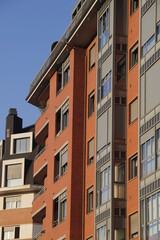 Fototapeta na wymiar Urban view in the city of Bilbao