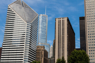 Fototapeta na wymiar Downtown Skyline, Chicago, Illinois, USA