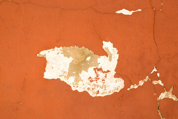 Fondo desgastado de color cálido con grieta