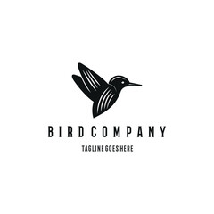 Kingfisher bird logo design. Awesome a kingfisher bird logo. A kingfisher bird logotype.
