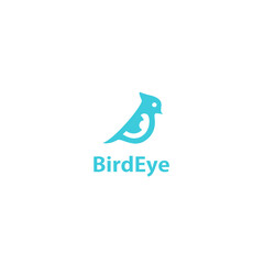 Obraz premium abstract logo designs blue bird logo