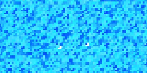 Light BLUE vector pattern in square style. Abstract gradient illustration with rectangles. Modern template for your landing page.
