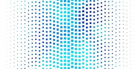 Light BLUE vector backdrop with rectangles. Colorful illustration with gradient rectangles and squares. Design for your business promotion.