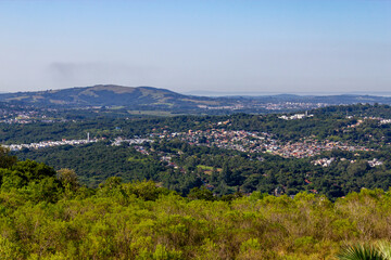 Cityview of east side of Porto Alegre city