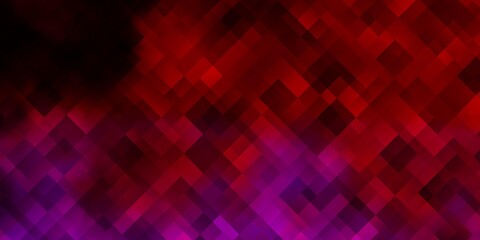 Light Pink, Red vector pattern in square style.