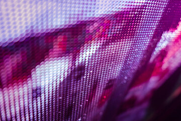 CloseUp LED blurred screen. LED soft focus background. abstract background ideal for design.