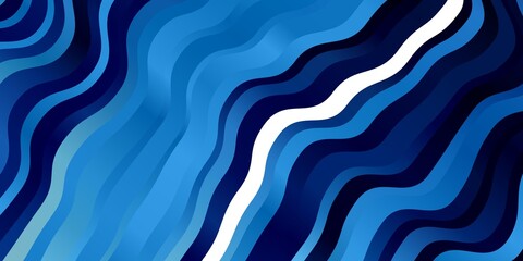 Light BLUE vector texture with circular arc. Bright illustration with gradient circular arcs. Pattern for websites, landing pages.