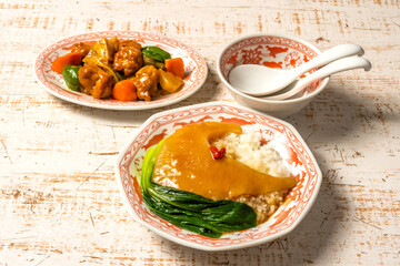 酢豚　Chinese food sweet and sour pork