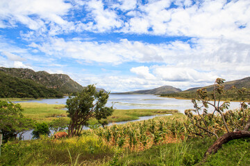 Fototapeta na wymiar Lake in Lapinha da Serra, Brazil