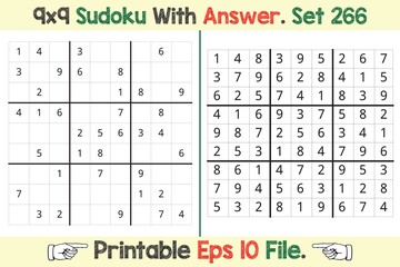 Advance Sudoku Puzzle Games Easy to Hard with Answer