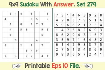 Advance Sudoku Puzzle Games Easy to Hard with Answer
