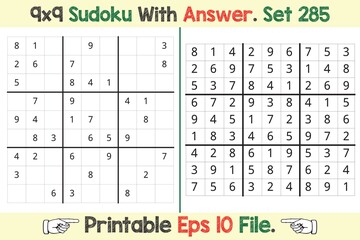 Advance Sudoku Puzzle Games Easy to Hard with Answer