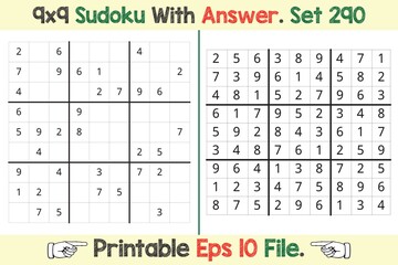 Advance Sudoku Puzzle Games Easy to Hard with Answer