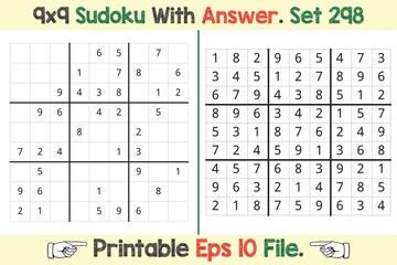 Advance Sudoku Puzzle Games Easy to Hard with Answer