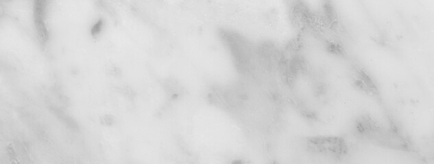 White marble texture pattern banner background.