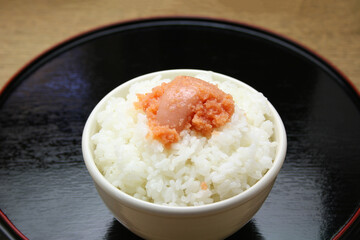 明太子ご飯　ライス