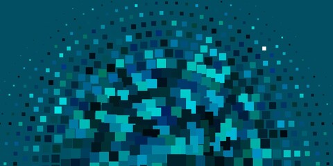 Light BLUE vector pattern in square style. Abstract gradient illustration with rectangles. Pattern for websites, landing pages.