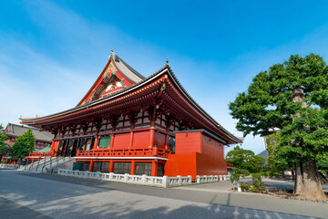 Sensoji Temple in Asakusa Area, Tokyo, Japan