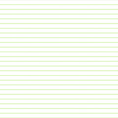 Naklejka premium Grid paper. Abstract striped background with color horizontal lines. Geometric seamless pattern for school, wallpaper, textures, notebook. Lined paper blank isolated on transparent background.