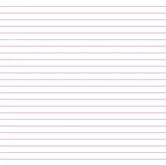 Photo sur Plexiglas Rayures horizontales Papier quadrillé. Abstrait rayé avec des lignes horizontales de couleur. Motif géométrique harmonieux pour l& 39 école, papier peint, textures, ordinateur portable. Papier ligné vierge isolé sur fond transparent.