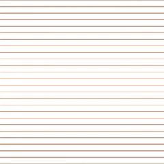 Foto op Plexiglas Horizontale strepen Raster papier. Abstracte gestreepte achtergrond met horizontale lijnen in kleur. Geometrisch naadloos patroon voor school, behang, texturen, notitieboekje. Gelinieerd papier blanco geïsoleerd op transparante achtergrond.