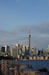 skyline toronto canada, cn tower, toronto canada tallest structure, 