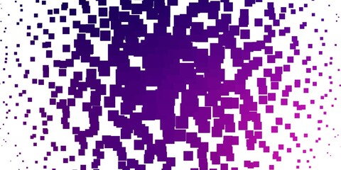 Light Purple vector backdrop with rectangles. Abstract gradient illustration with rectangles. Pattern for websites, landing pages.