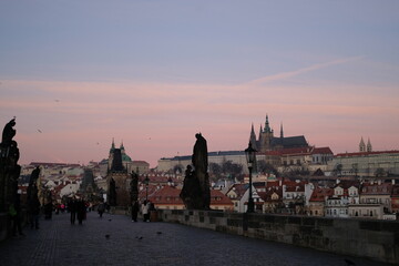 Fototapeta premium Charles Bridge Sunrise