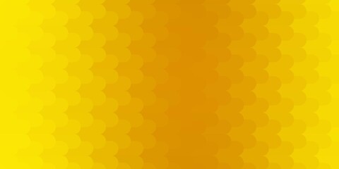 Dark Yellow vector texture with lines. Gradient illustration with straight lines in abstract style. Pattern for booklets, leaflets.
