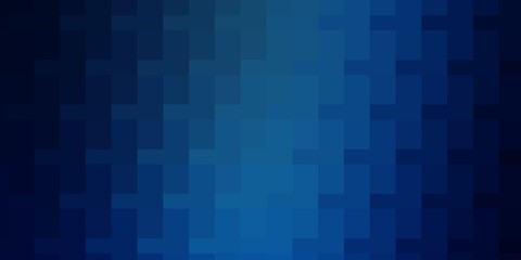 Light BLUE vector template in rectangles. Abstract gradient illustration with colorful rectangles. Pattern for business booklets, leaflets